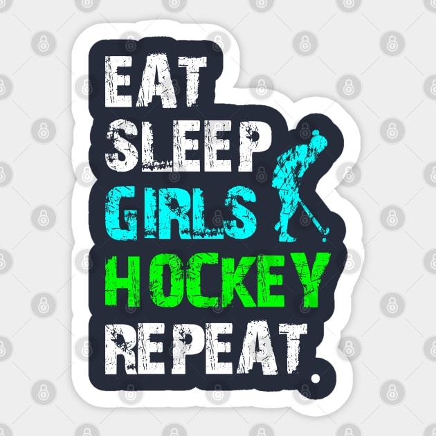 Hockey Lover, Sports Sticker by Cds Design Store